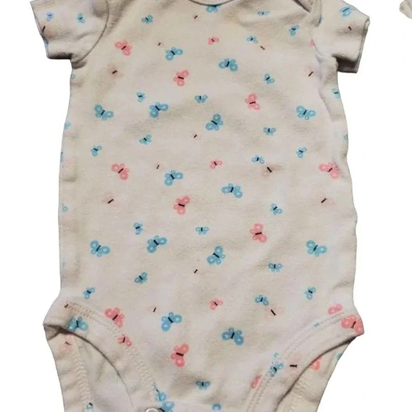 0-3 month Baby Assortment, Baby Shirts, Onepieces, Pants, Used, 9 pieces - Picture 5 of 10